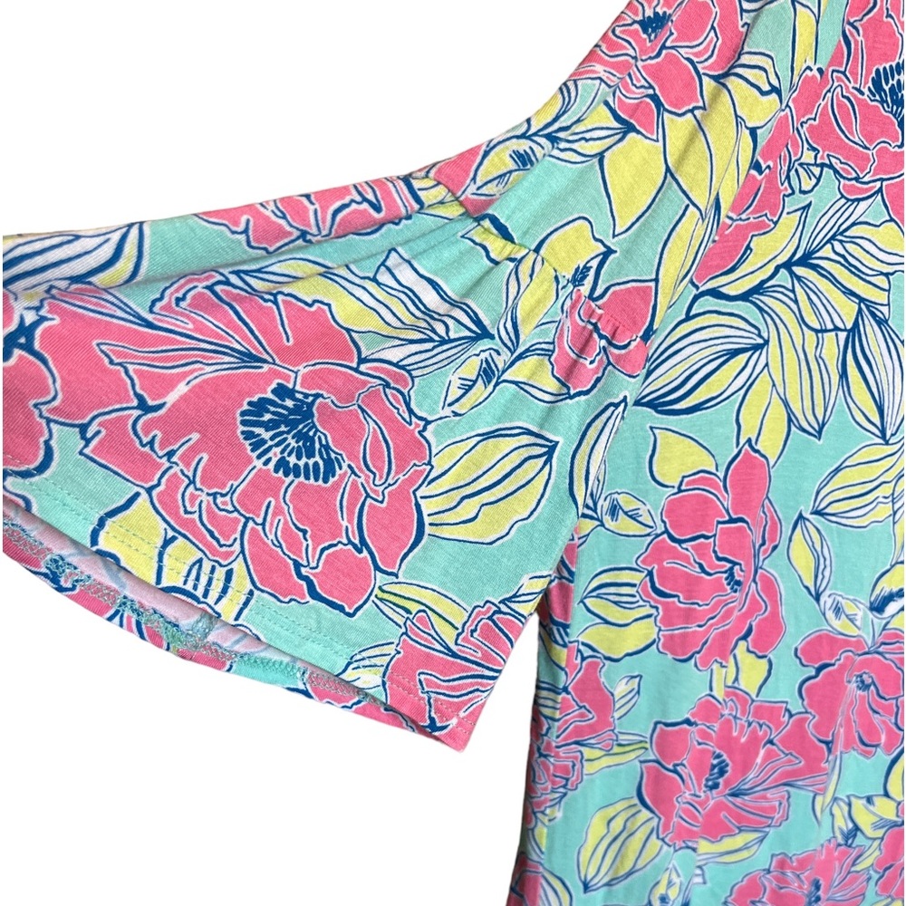 Ruby Rd. Floral Pattern Top. Size Large - image 3